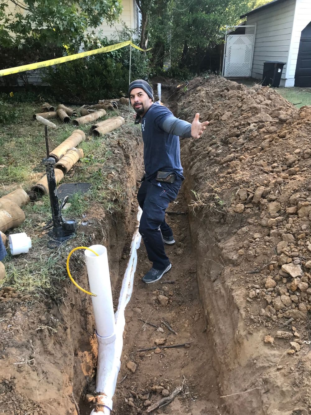 Drainage System Installation